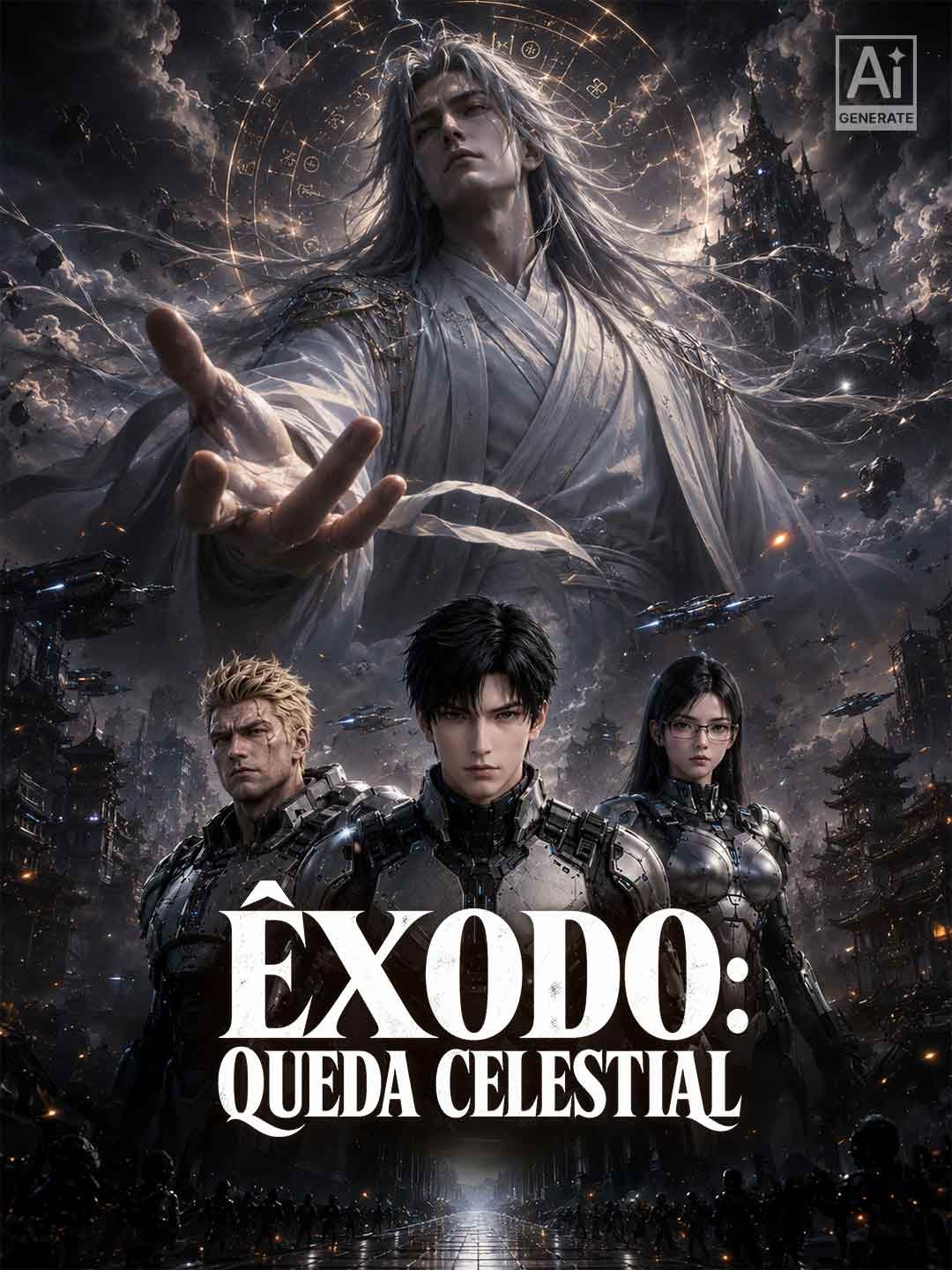 Poster Êxodo: Queda Celestial