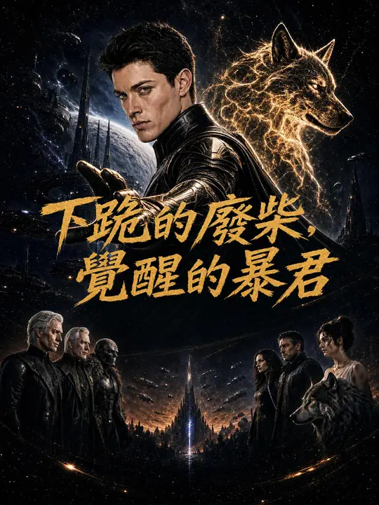 Poster 下跪的廢柴，覺醒的暴君