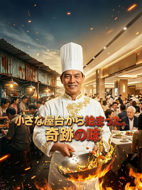 Poster 小さな屋台から始まった、奇跡の味