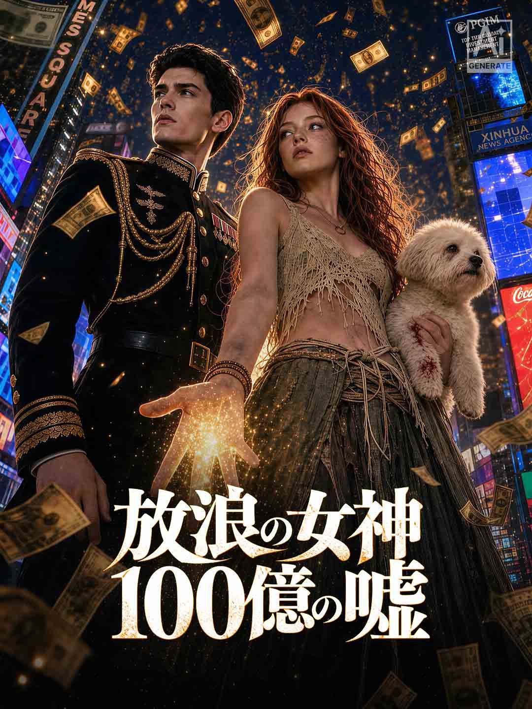 Poster 放浪の女神 100億の嘘