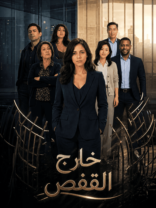 Poster خارج القفص