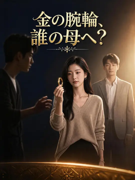 Poster 金の腕輪、誰の母へ？