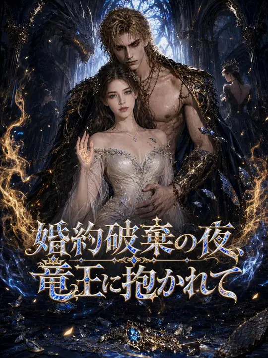 Poster 婚約破棄の夜、竜王に抱かれて