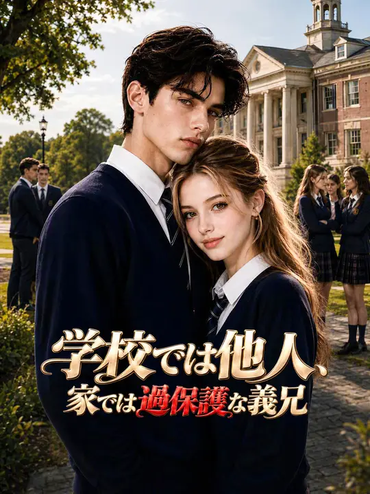 Poster 学校では他人、家では過保護な義兄