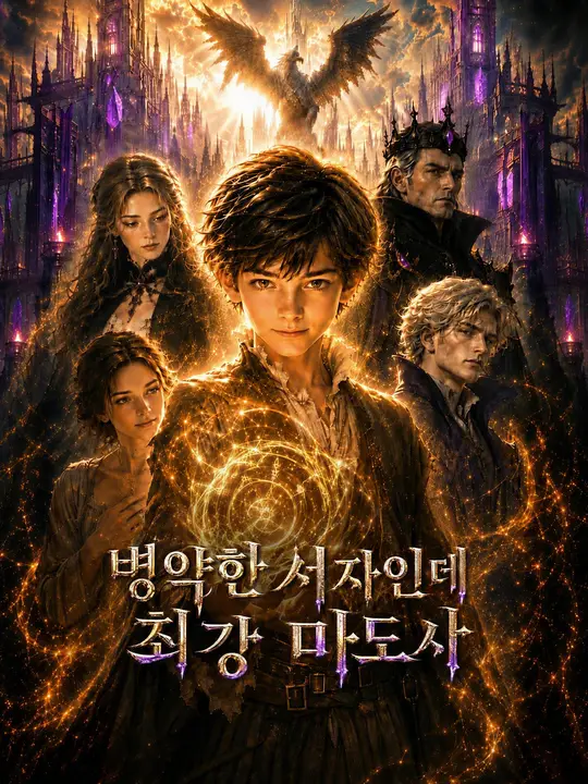 Poster 병약한 서자인데 최강 마도사