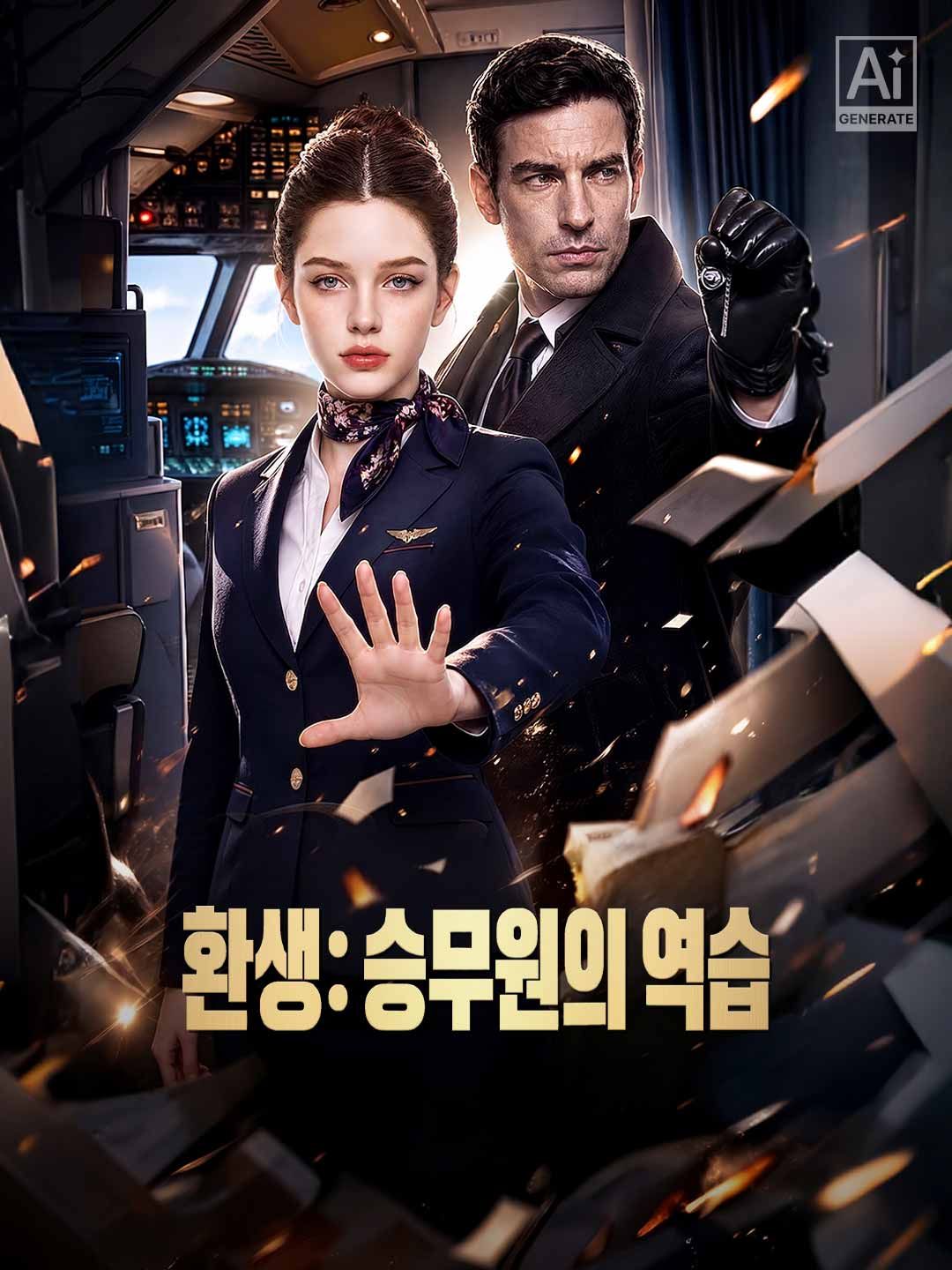 Poster 환생: 승무원의 역습