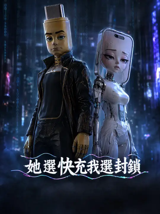 Poster 她選快充我選封鎖