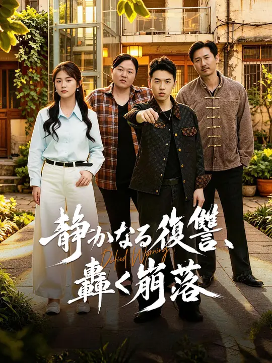 Poster 静かなる復讐、轟く崩落