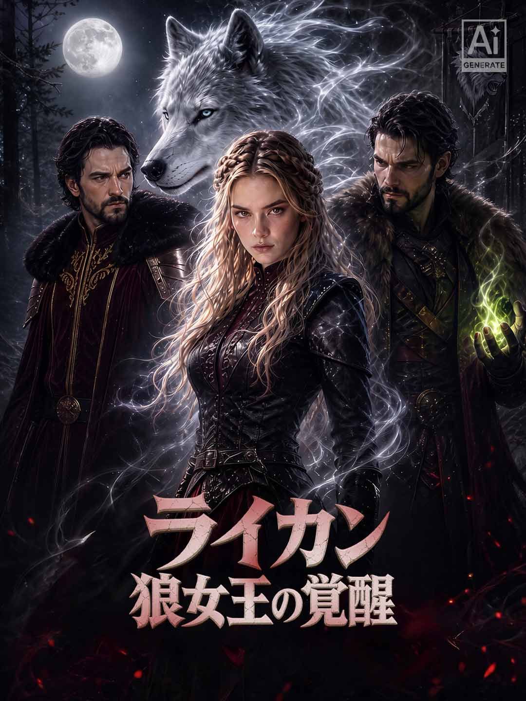 Poster ライカン狼女王の覚醒