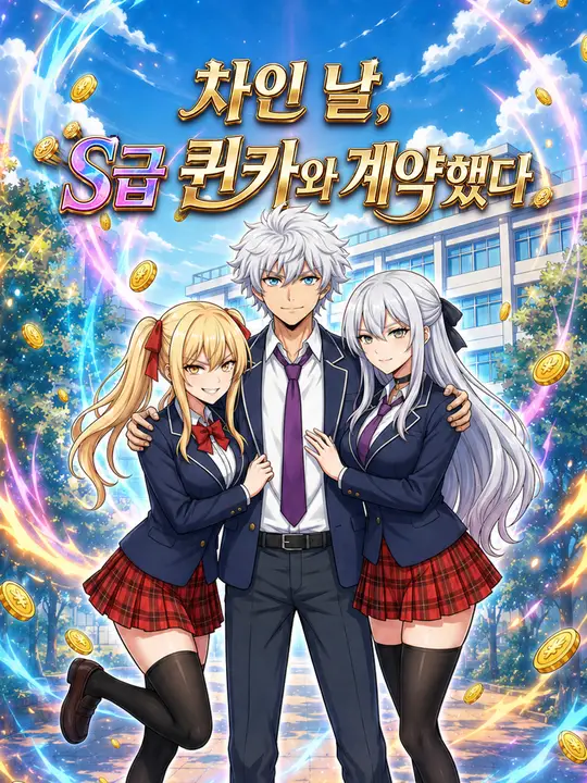 Poster 차인 날, S급 퀸카와 계약했다