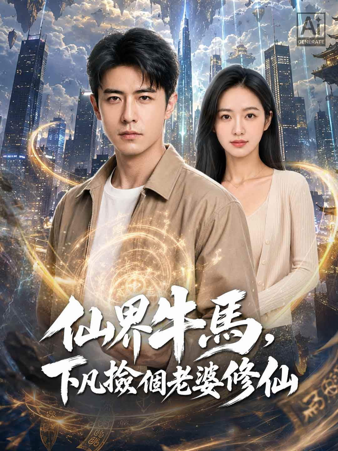 Poster 仙界牛馬，下凡撿個老婆修仙