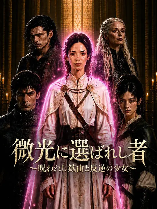 Poster 微光に選ばれし者～呪われし鉱山と反逆の少女～