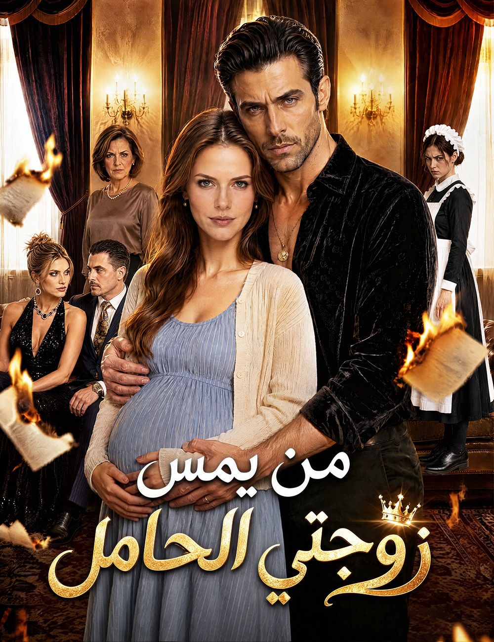 من يمس زوجتي الحامل