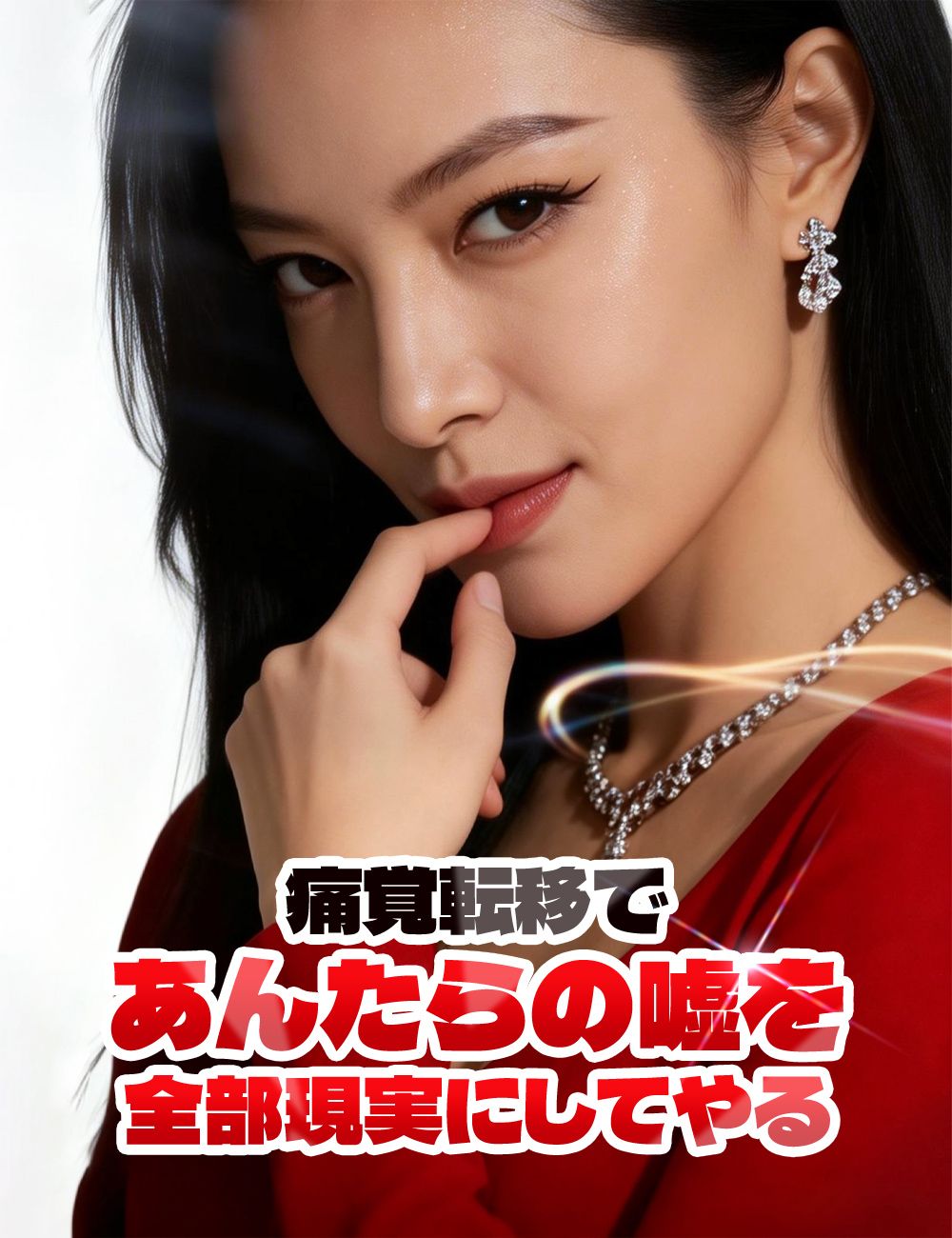 Poster 痛覚転移であんたらの嘘を全部現実にしてやる