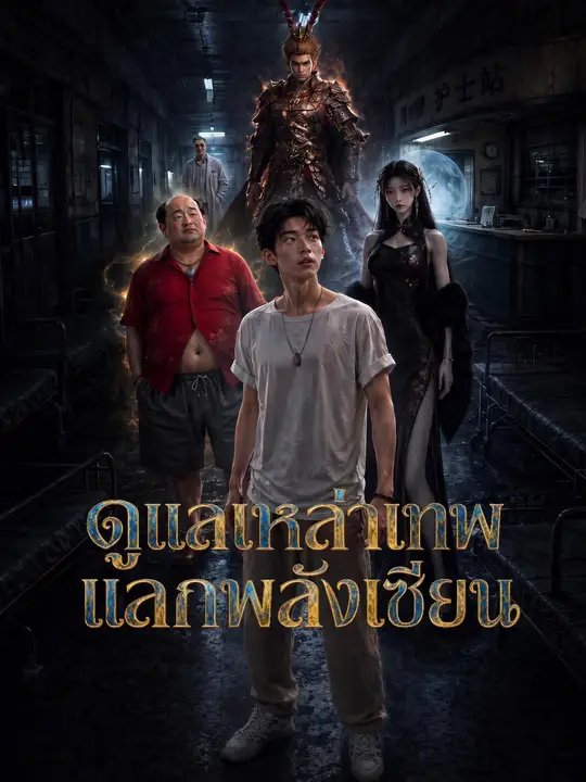 Poster ดูแลเหล่าเทพ แลกพลังเซียน