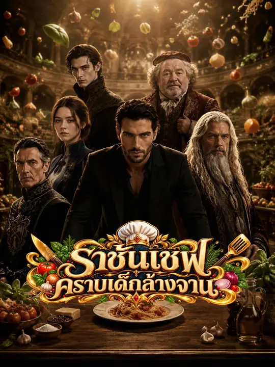 Poster ราชันเชฟคราบเด็กล้างจาน