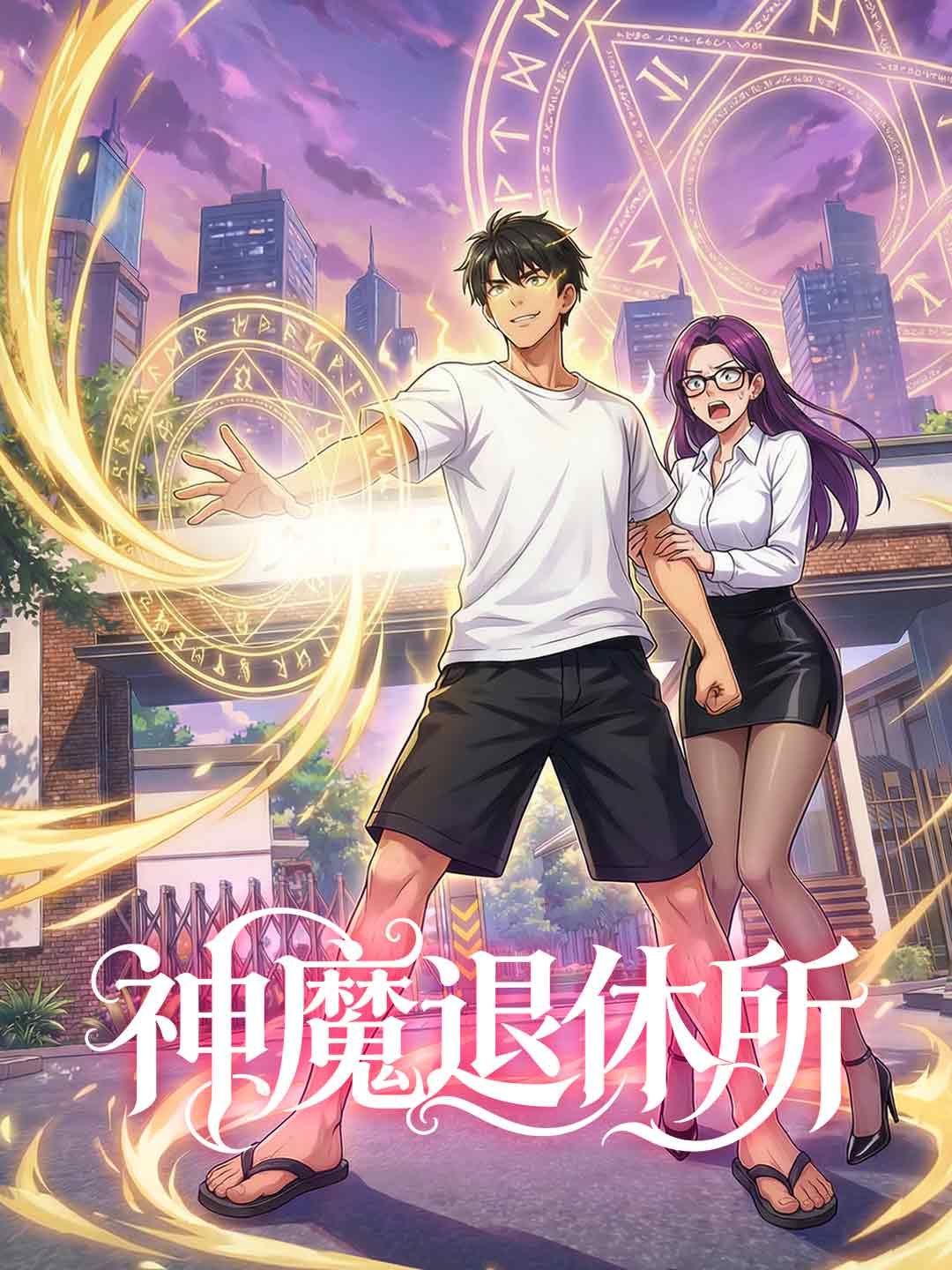 Poster 神魔退休所