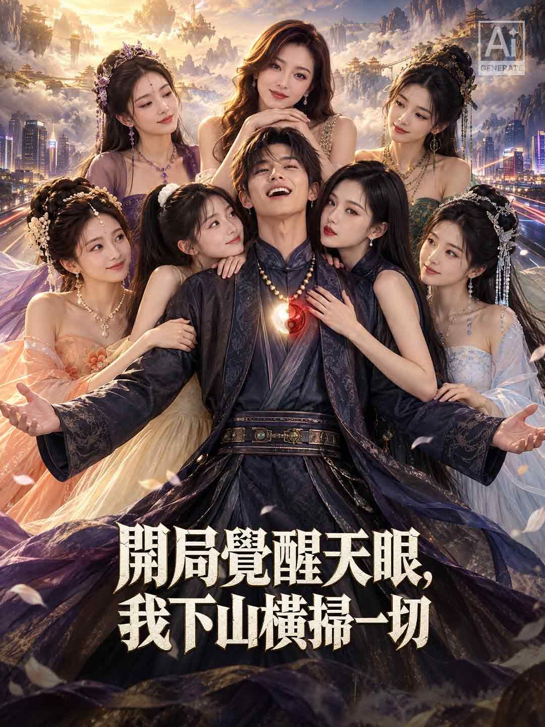 Poster 開局覺醒天眼，我下山橫掃一切