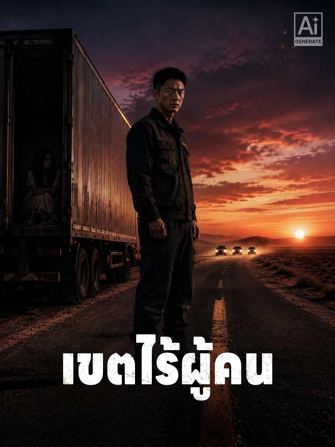 Poster เขตไร้ผู้คน
