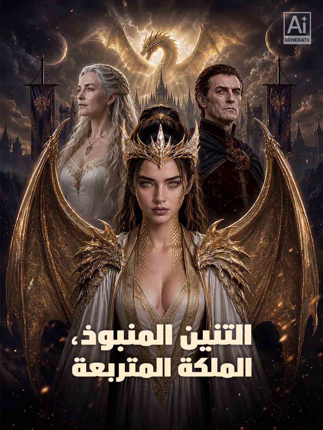 التنين المنبوذ، الملكة المتربعة