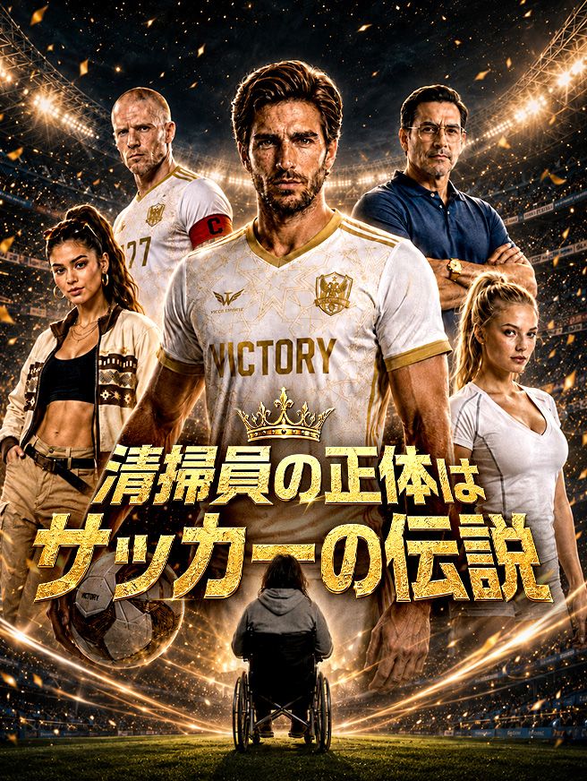 Poster 清掃員の正体はサッカーの伝説