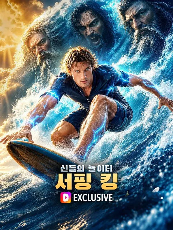 Poster 신들의 놀이터: 서핑 킹