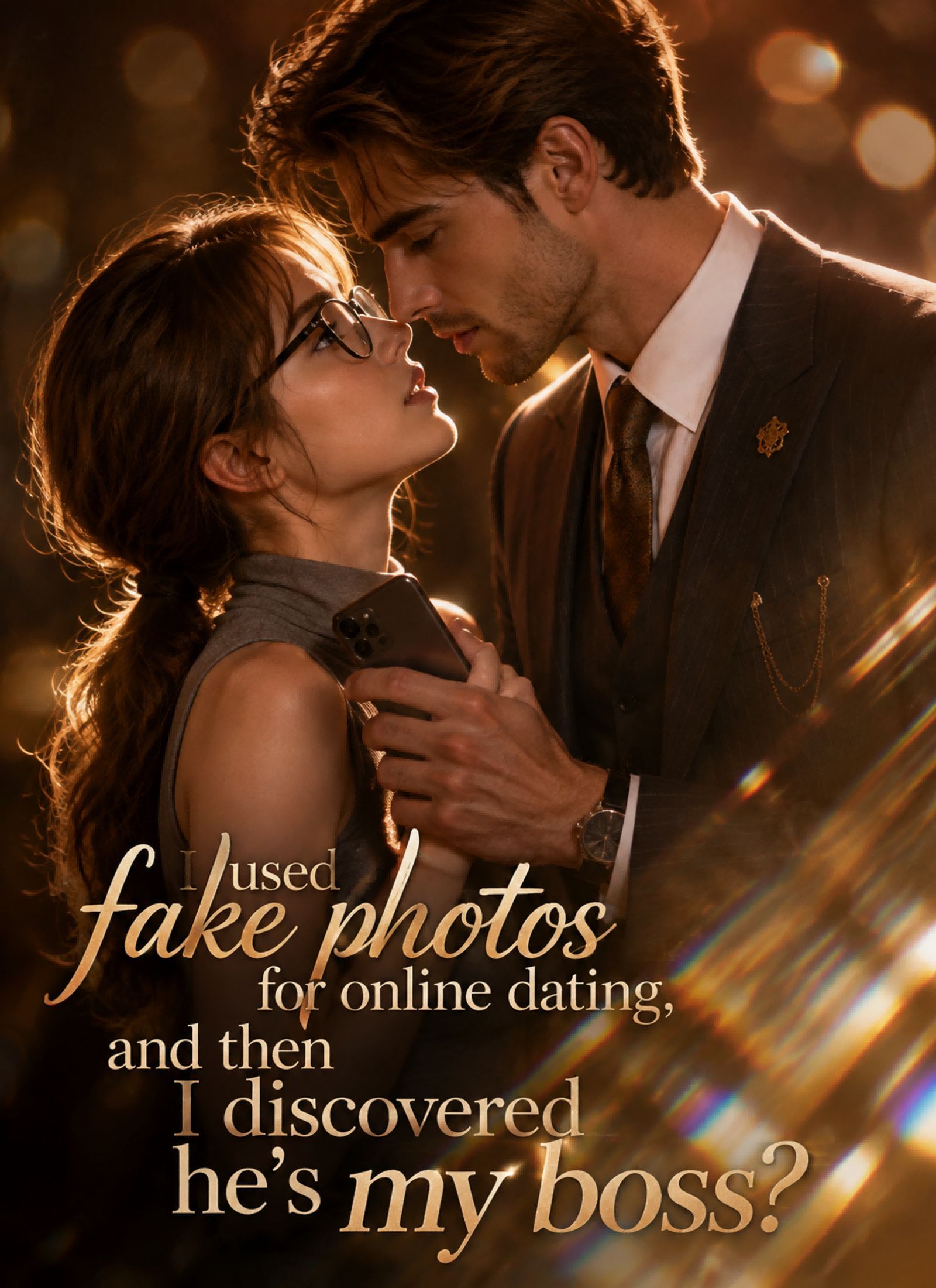 I used fake photos for online dating, and then I discovered he's my boss?
