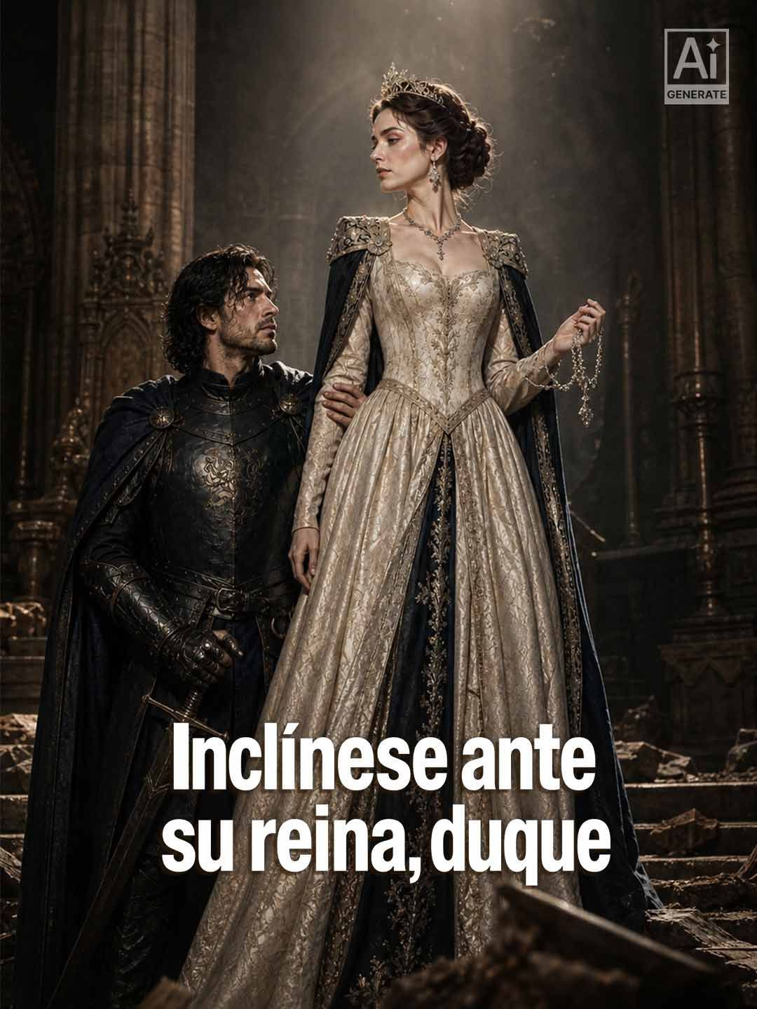 Inclínese ante su reina, duque