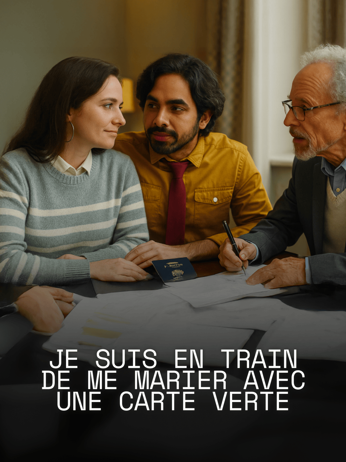 Je suis en train de me marier avec une carte verte