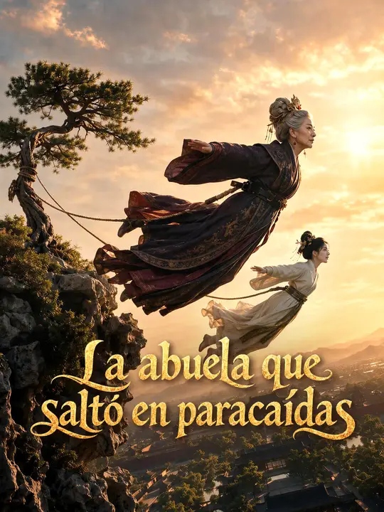 La abuela que saltó en paracaídas