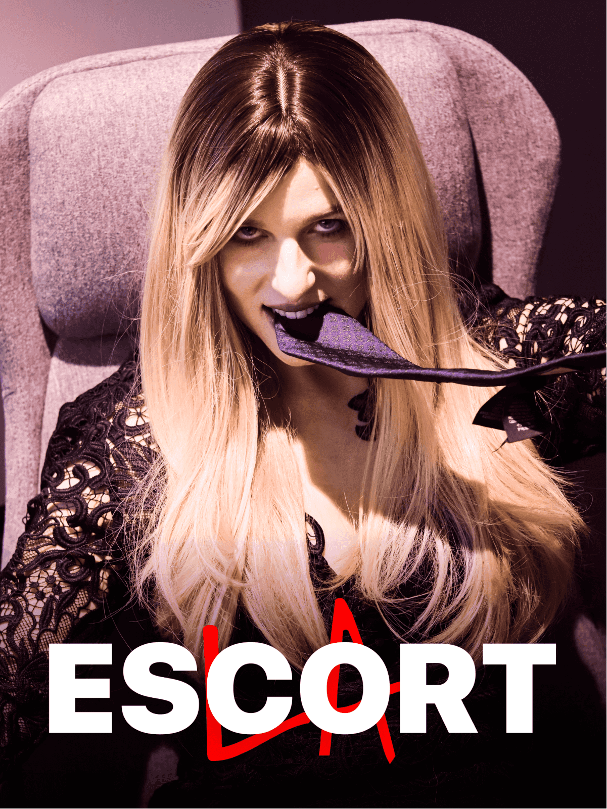 Poster La escort