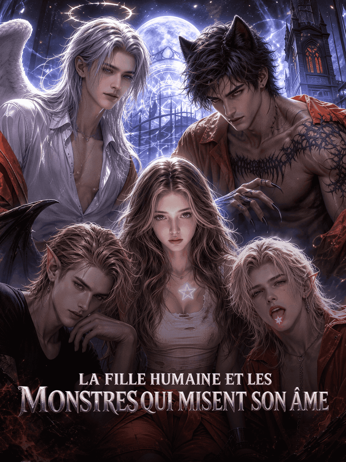 La fille humaine et les monstres qui misent son âme