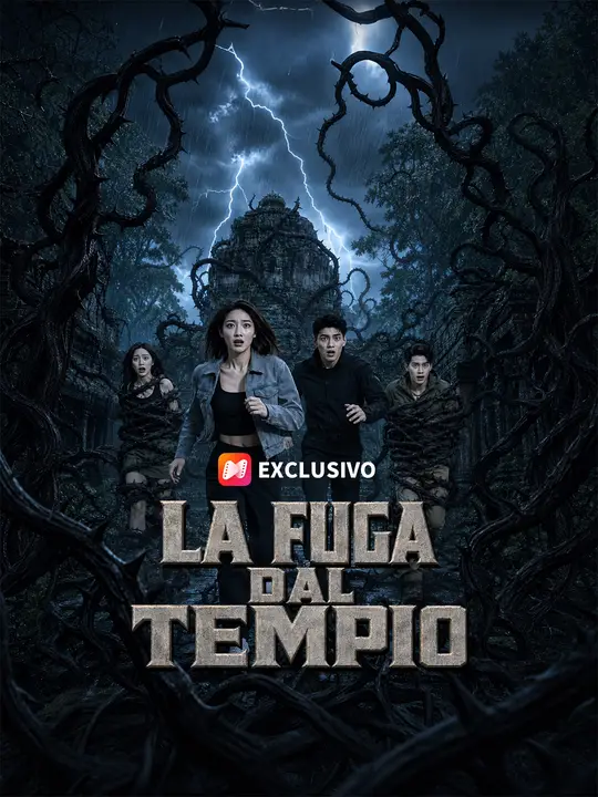 Poster La fuga dal tempio