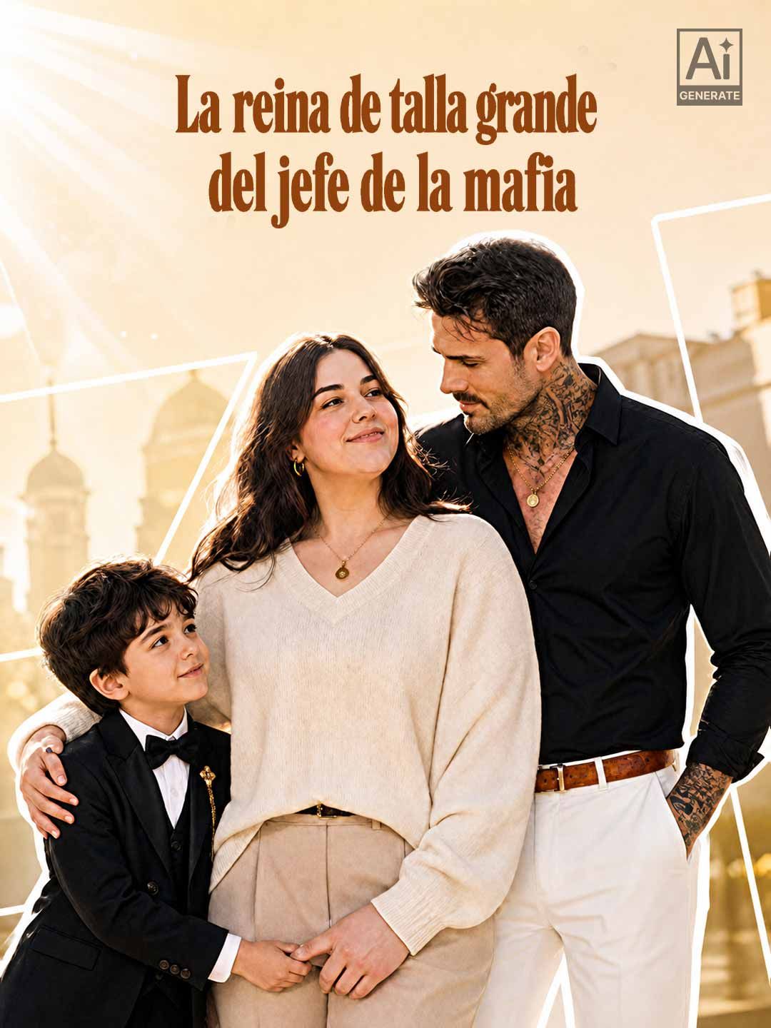 La reina de talla grande del jefe de la mafia