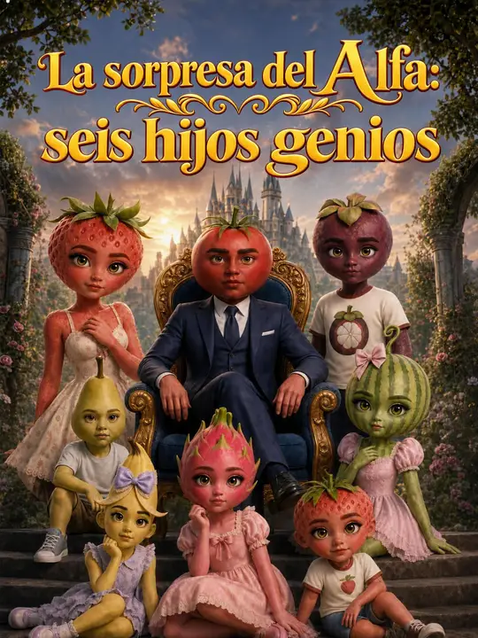 La sorpresa del Alfa: seis hijos genios