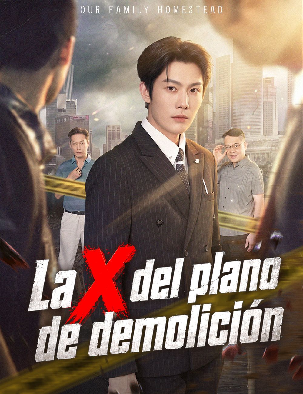 La X del plano de demolición