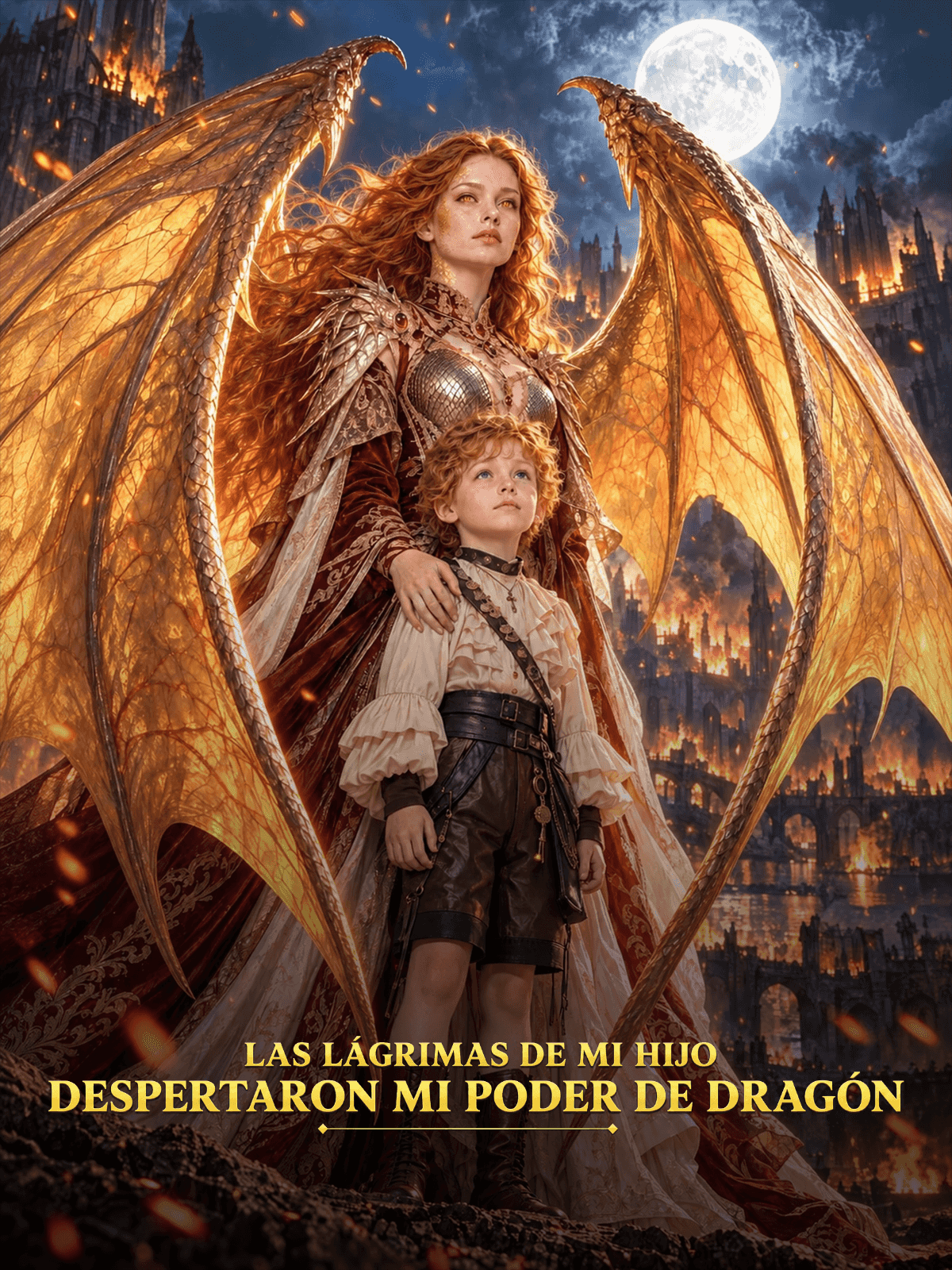 Las lágrimas de mi hijo despertaron mi poder de dragón