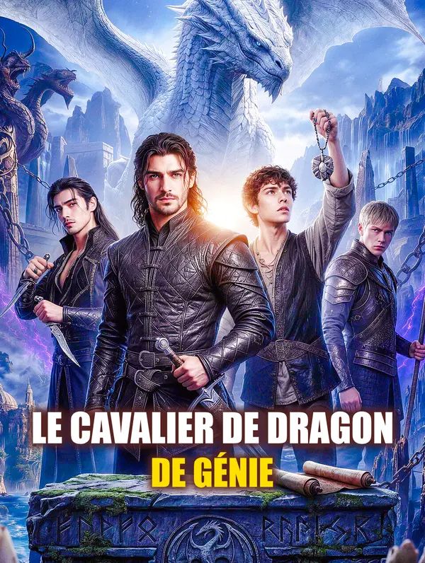Le cavalier de dragon de génie