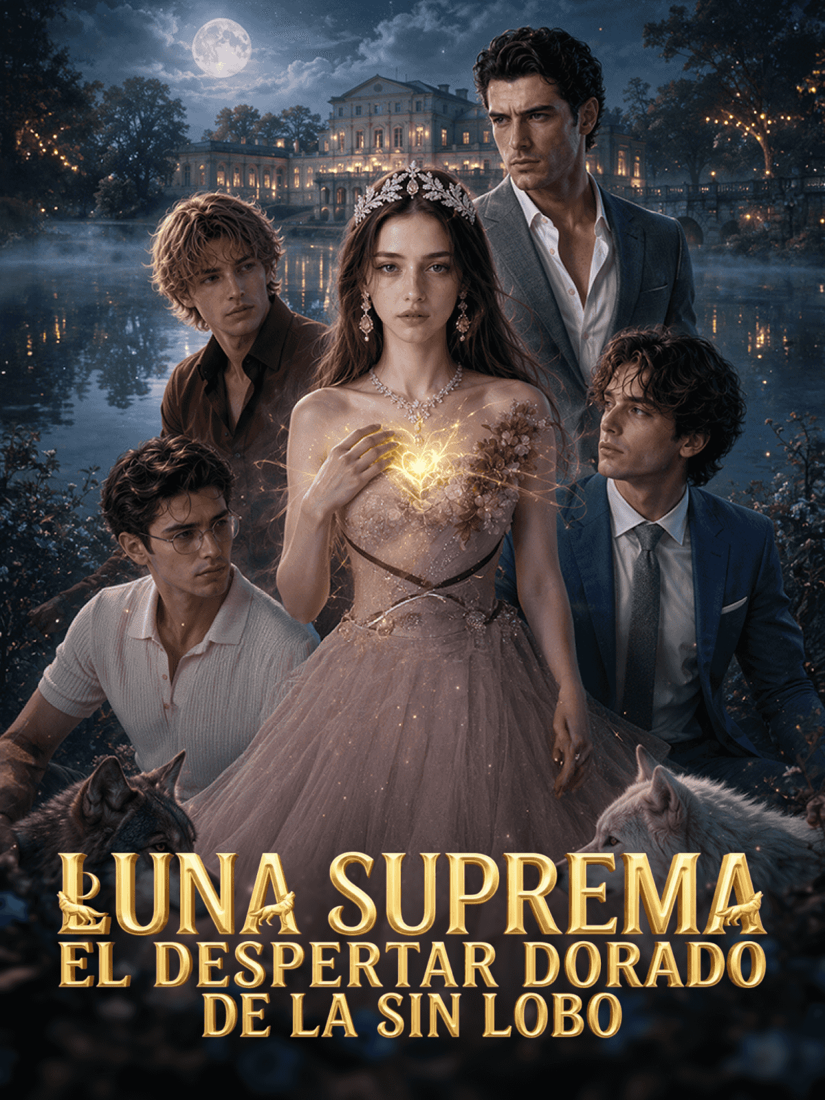 Luna suprema: el despertar dorado de la sin lobo