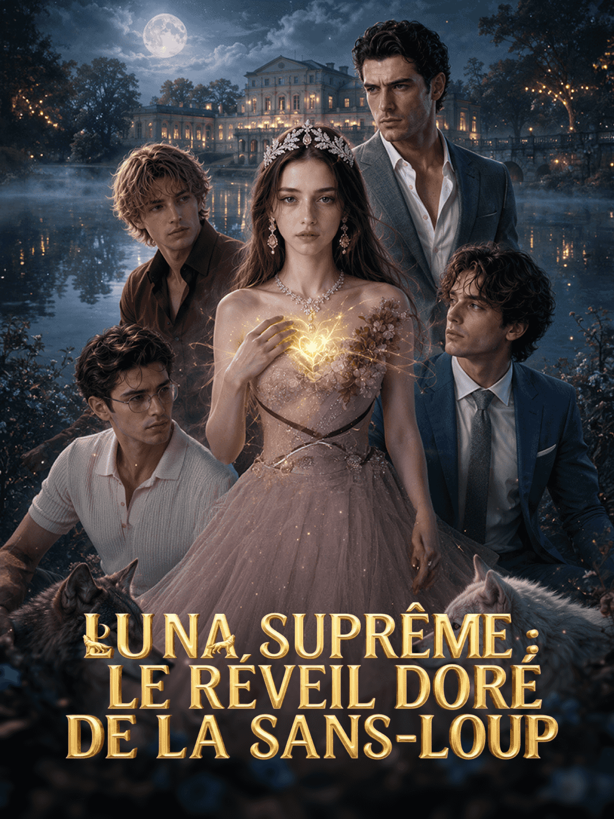 Luna suprême : le réveil doré de la sans-loup