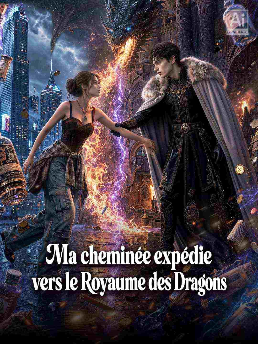 Ma cheminée expédie vers le Royaume des Dragons