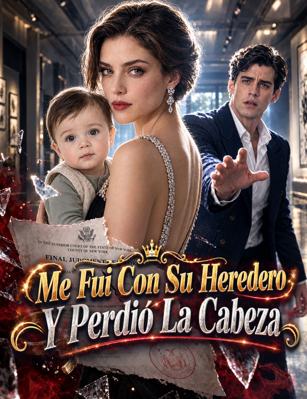 Me fui con su heredero y perdió la cabeza(Doblado)