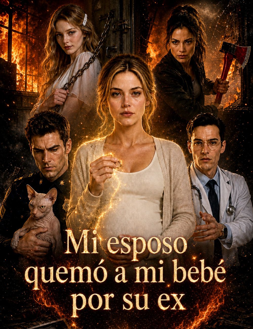 Mi esposo quemó a mi bebé por su ex