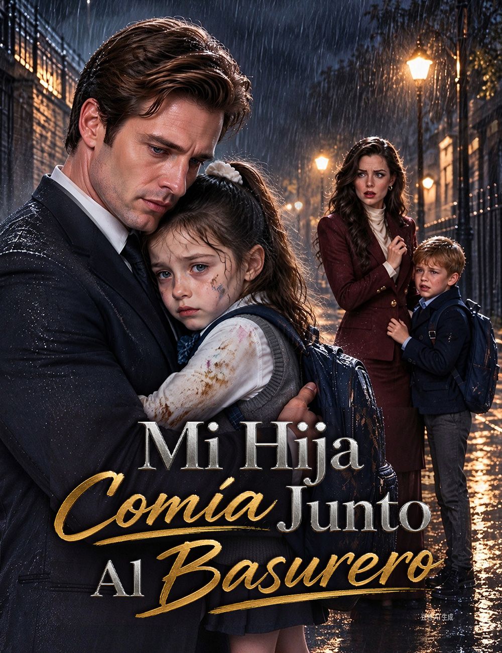 Mi hija comía junto al basurero