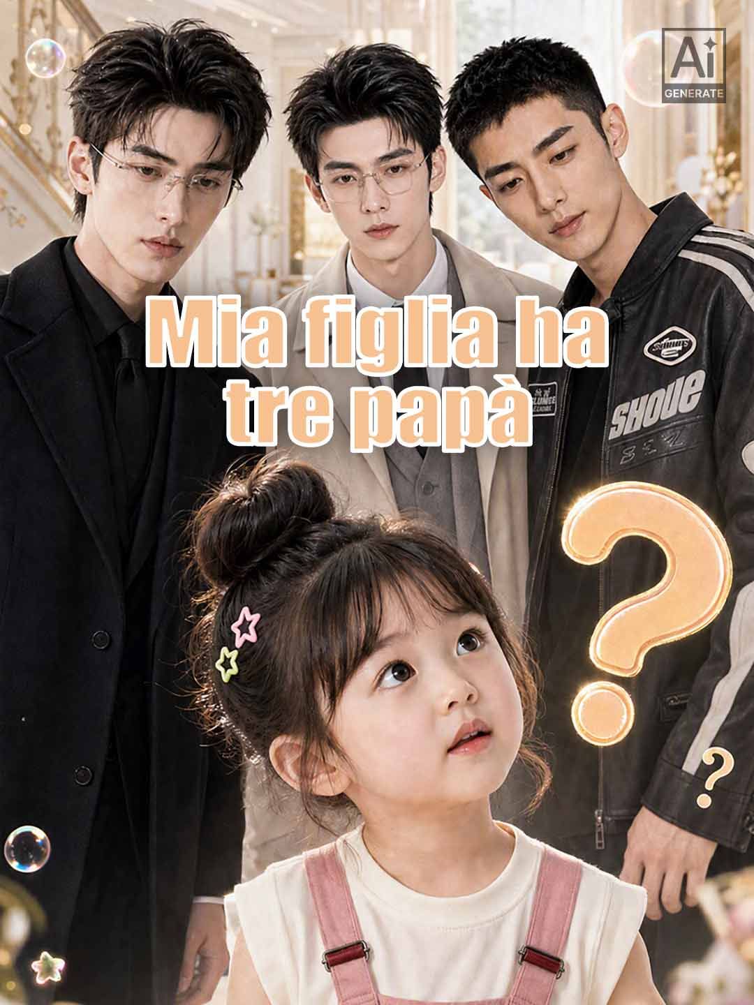 Mia figlia ha tre papà