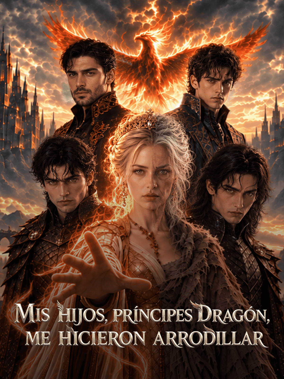 Mis hijos, príncipes dragón, me hicieron arrodillar