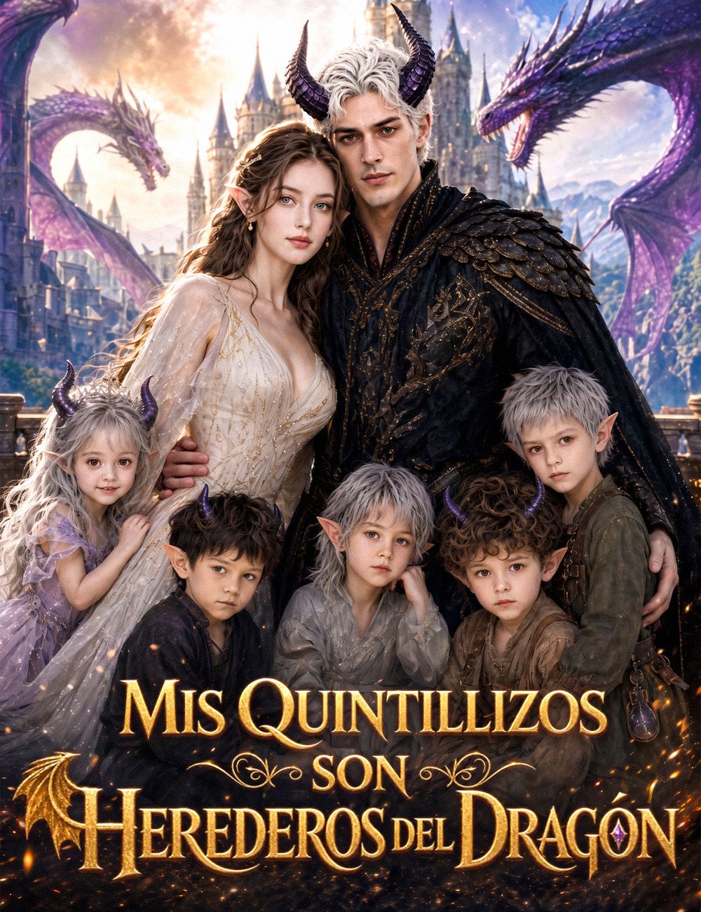 Mis quintillizos son herederos del dragón