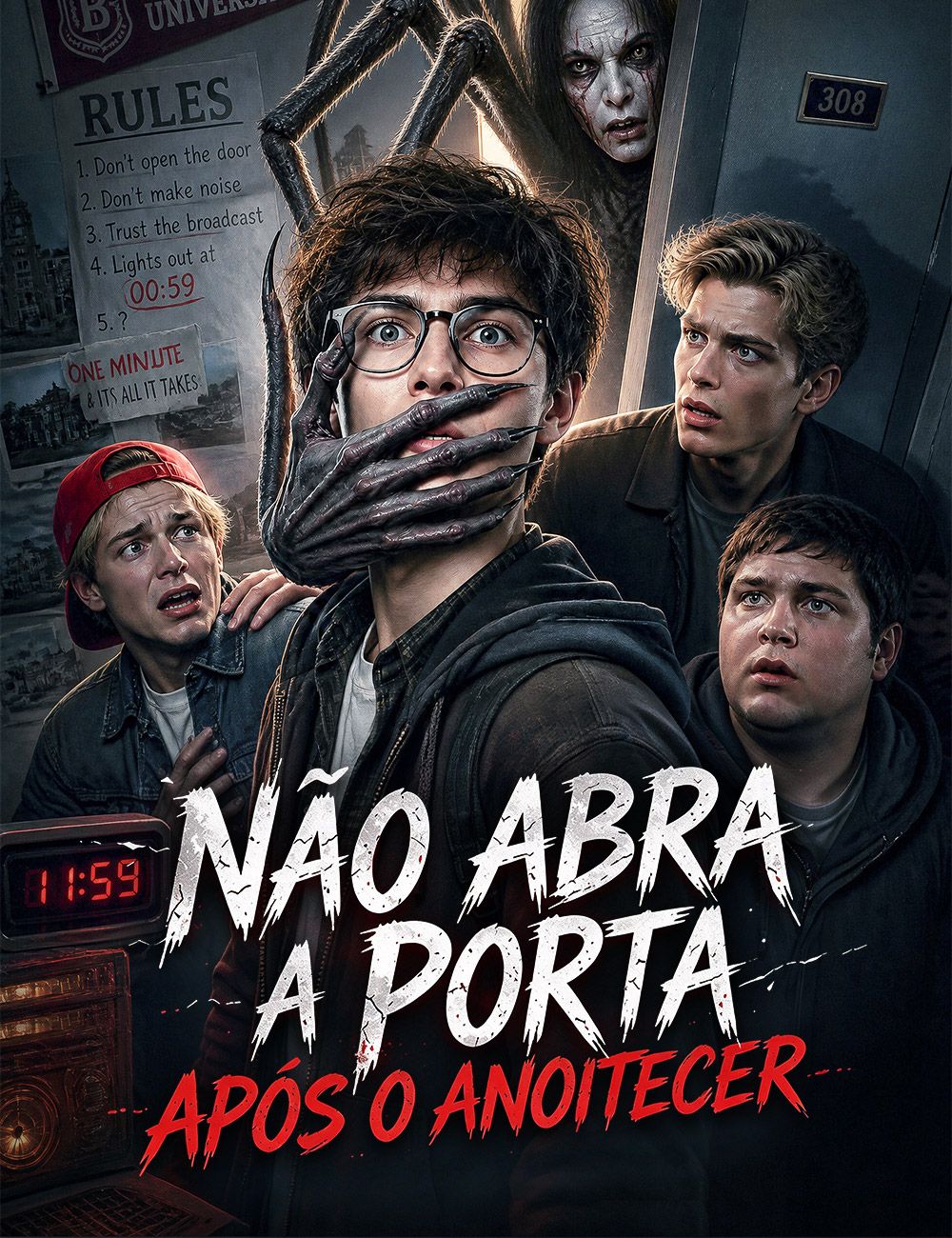 Não Abra a Porta Após o Anoitecer[dublado]