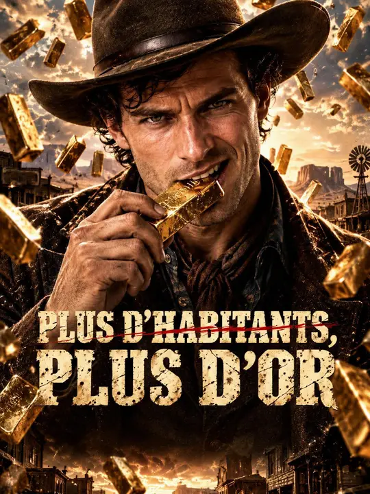 PLUS D’HABITANTS, PLUS D’OR