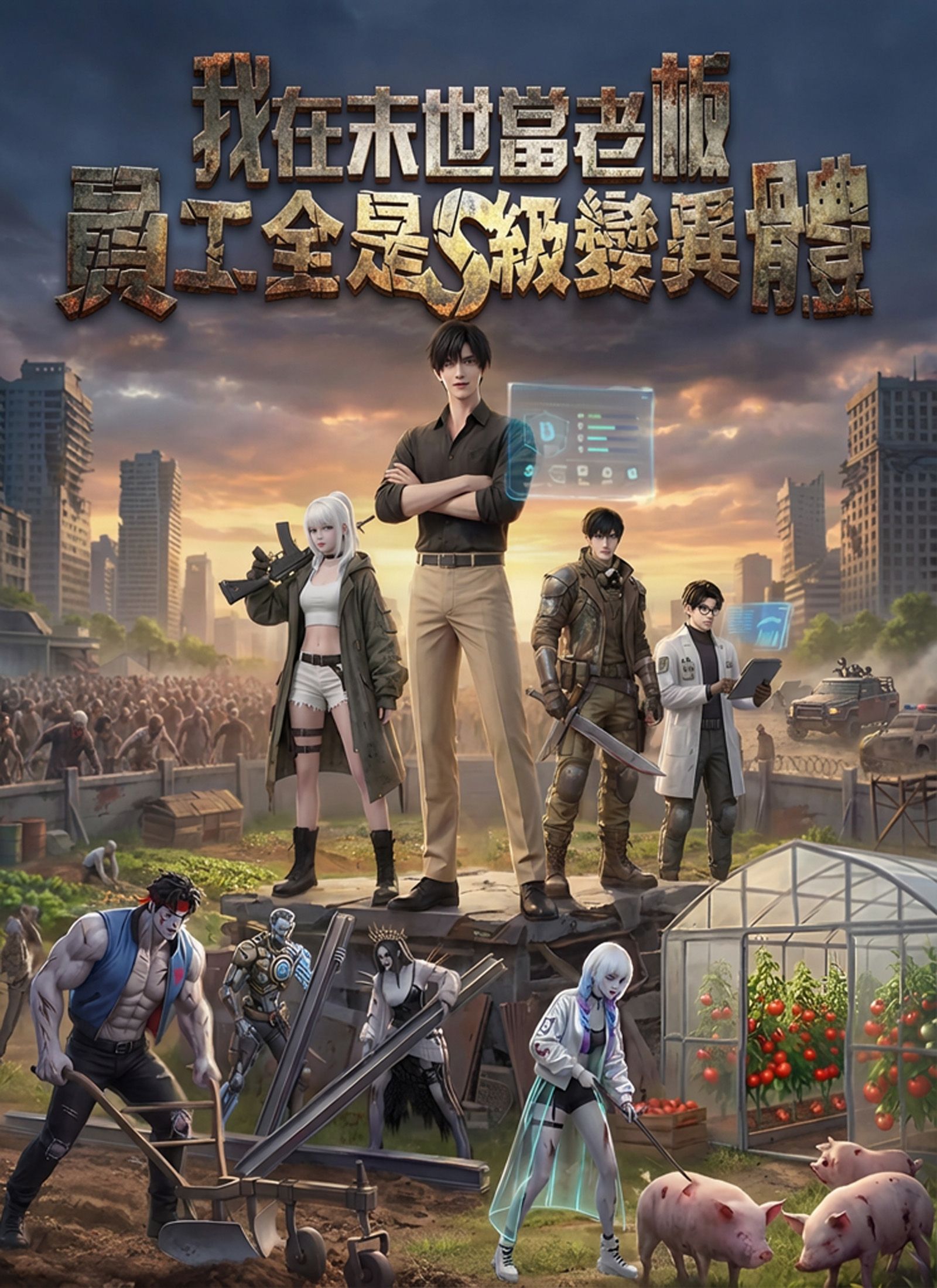 Poster 我在末世當老板，員工全是S級變異體
